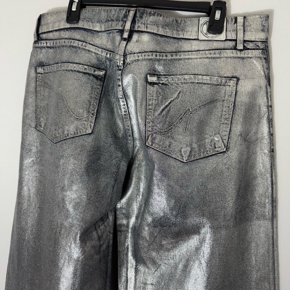 REVICE NWT Fly Silver wide leg jeans size 32 - Picture 13 of 16